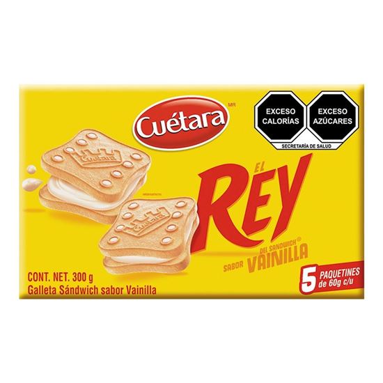 Imagen de Galletas sabor vainilla Cuétara el rey 300g