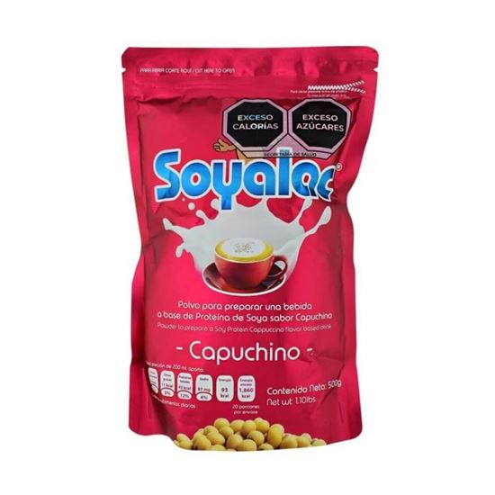 Imagen de Bebida de soya instantánea Soyalac sabor capuchino 500g