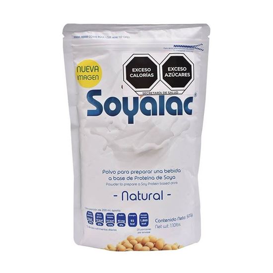 Imagen de Bebida de soya instantánea Soyalac sabor natural 500g