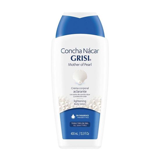 Imagen de Crema corporal aclarante Grisi Concha Nácar Mother of Pearl 400ml