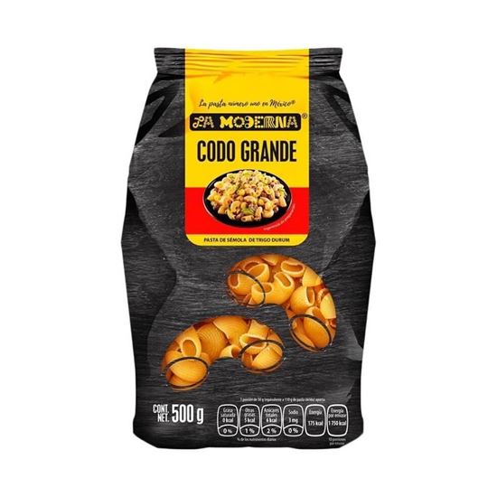 Imagen de Pasta codo grande La Moderna 500g