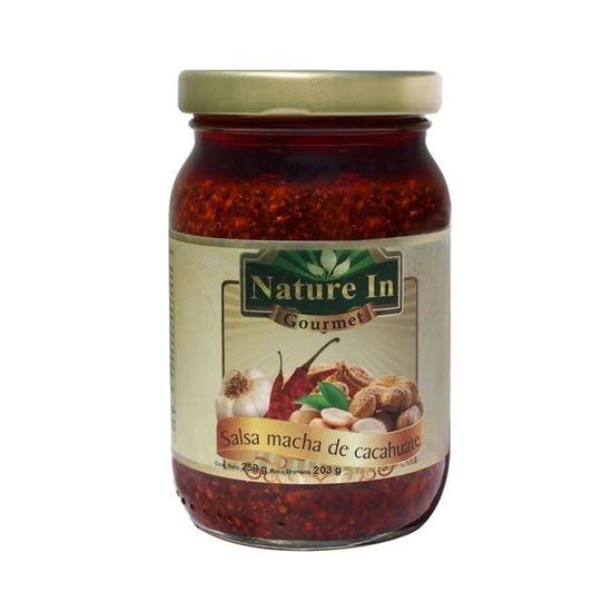 Imagen de Salsa macha de cacahuate Nature In gourmet 250g