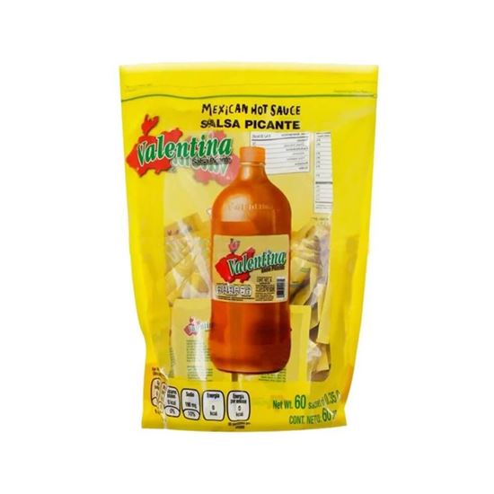 Imagen de Salsa picante Valentina 60 sobres