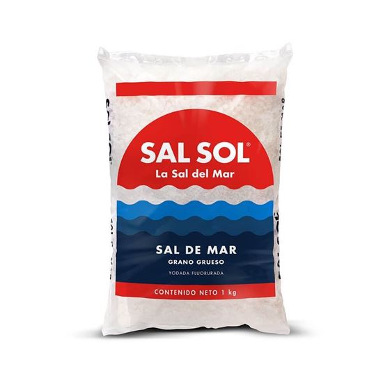 Imagen de Sal de mar en grano Sol en bolsa 1kg