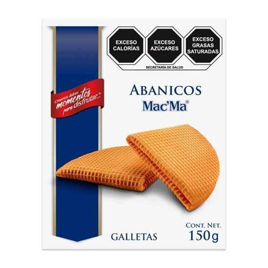 Imagen de Galletas Mac'Ma abanicos 150g