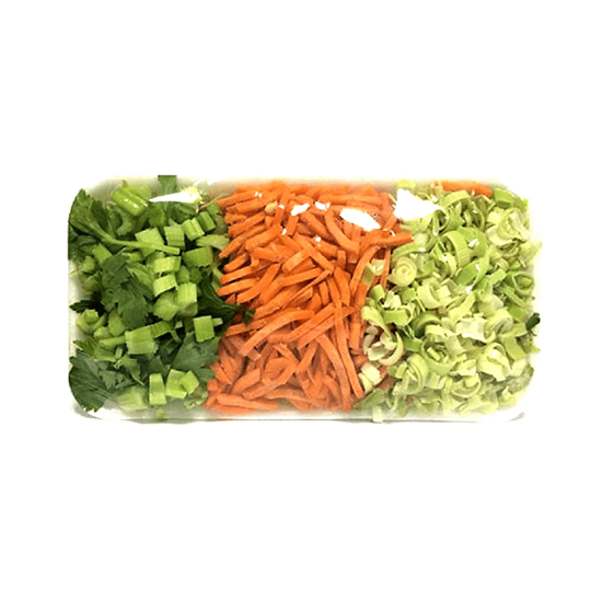 Imagen de Verduras para sopa especial (zanahoria, acelga y chayote) en bolsa de 400 g aprox.