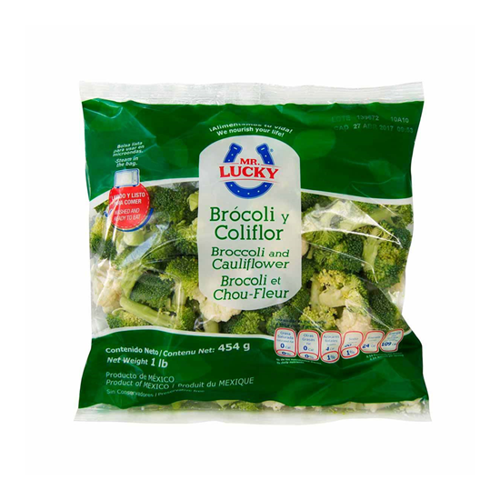Imagen de Brócoli y coliflor Mr. Lucky 454g