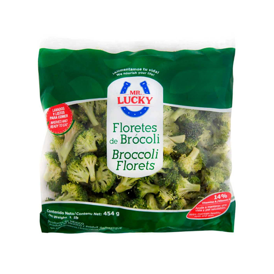 Imagen de Floretes de brócoli Mr. Lucky 454g