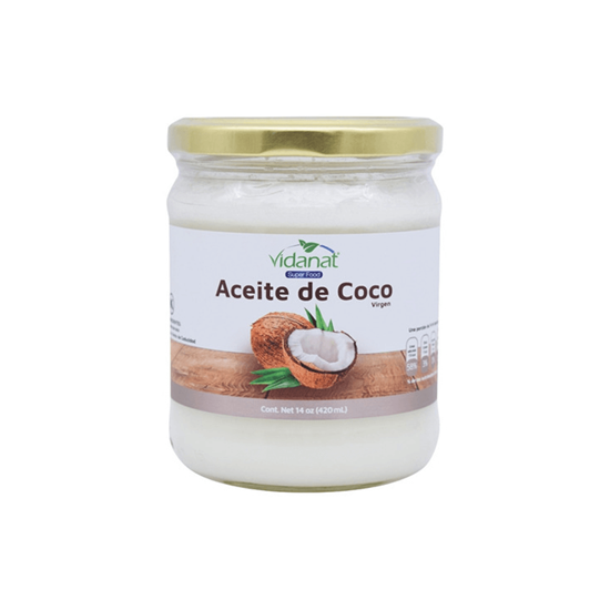 Imagen de Aceite de coco virgen Vidanat 420ml