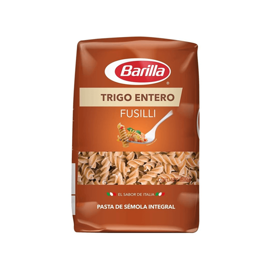 Imagen de Pasta de trigo entero (integral) fusilli Barilla 400g