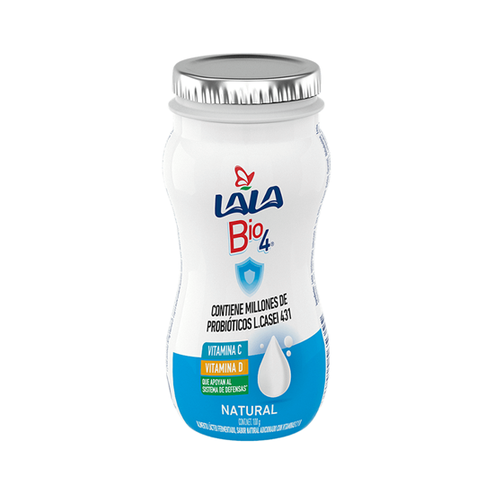 Imagen de Yoghurt bebible sabor natural Lala Bio 4 100g