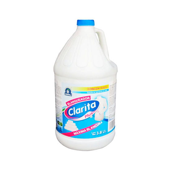 Imagen de Cloro blanqueador concentrado Clarita Plus 3.8L
