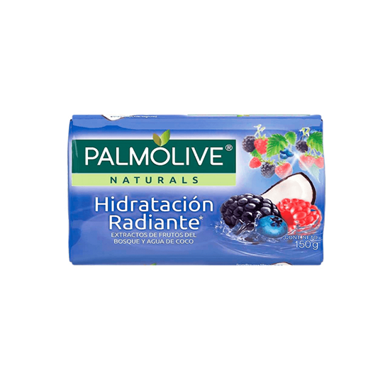 Imagen de Jabón de tocador frutos del bosque y agua de coco Palmolive 120g