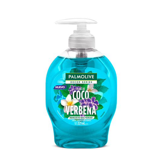 Imagen de Jabón Palmolive líquido para manos coco y verbena 221ml
