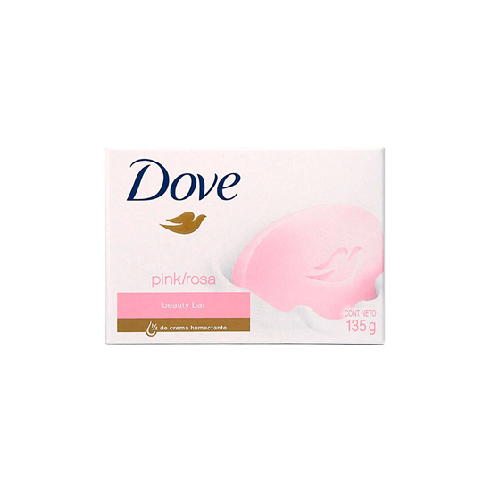 Imagen de Jabón de tocador rosa Dove 135g
