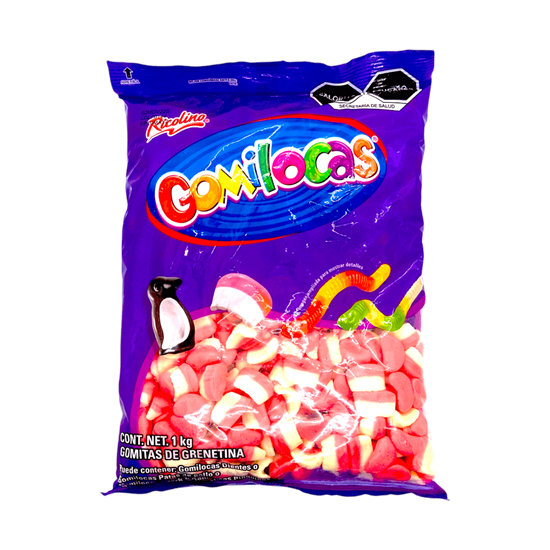 Imagen de Gomitas Ricolino Gomilocas Dientes 1kg