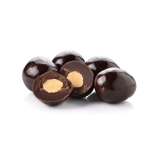 Imagen de Macadamia cubierta con chocolate amargo a granel
