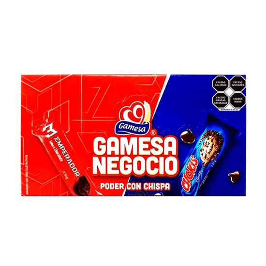 Imagen de Galletas Gamesa Negocio Poder con chispa 558g