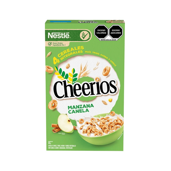 Imagen de Cereal sabor manzana canela Cheerios Nestlé 480g