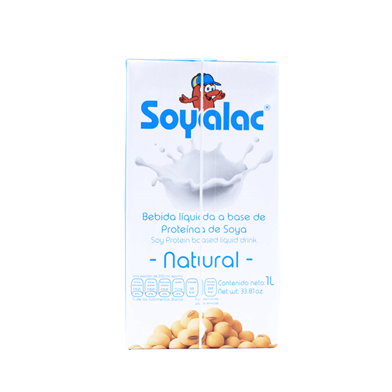 Imagen de Alimento líquido a base de proteína de soya Soyalac natural 1L
