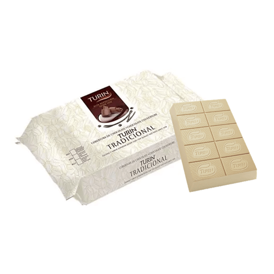 Imagen de Chocolate blanco Turín marqueta 1kg
