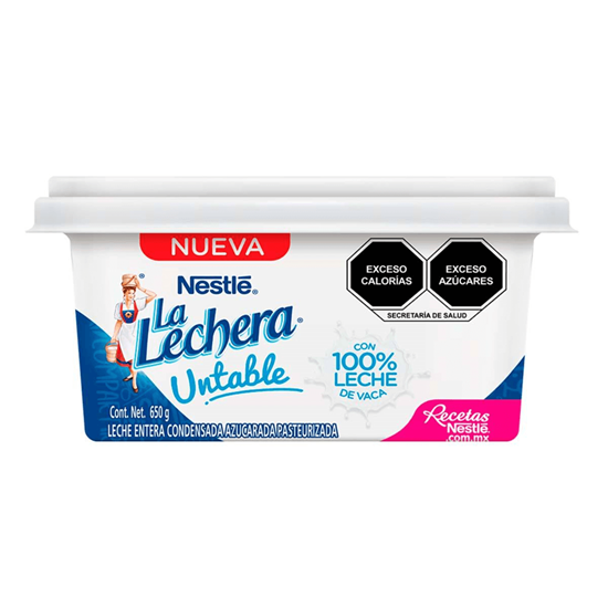Imagen de Leche condensada Nestlé La Lechera Untable 650g