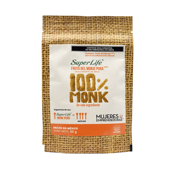 Imagen de Endulzante natural fruta del monje pura 100% Super Life 50g