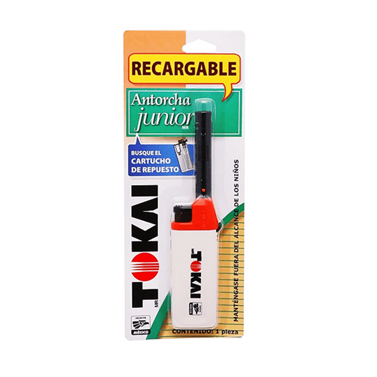 Imagen de Encendedor antorcha junior recargable Tokai