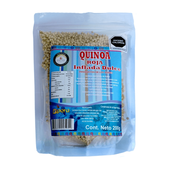 Imagen de Quinoa roja inflada dulce 200g
