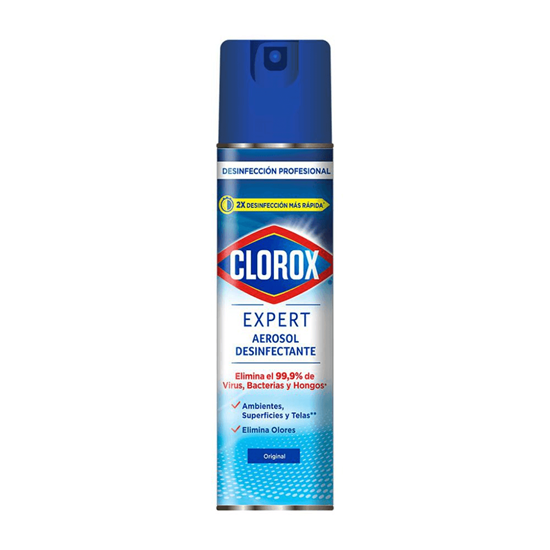 Imagen de Desinfectante antibacterial Clorox en aerosol 332ml