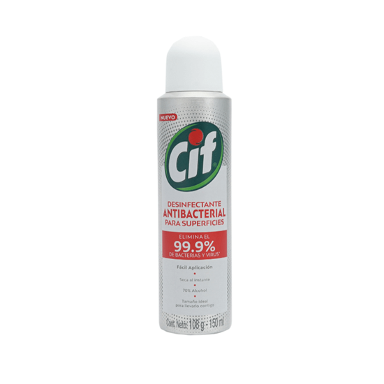 Imagen de Desinfectante antibacterial para superficies Cif 150ml