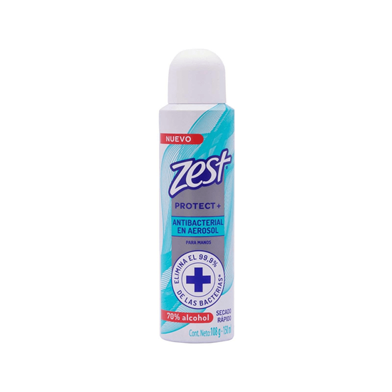 Imagen de Desinfectante antibacterial spray para manos Zest 150ml