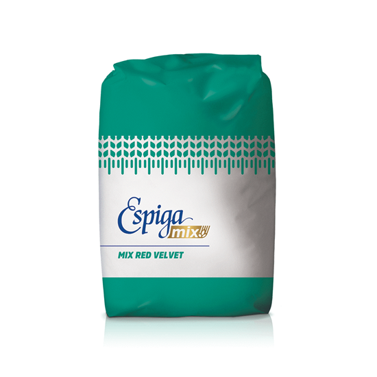 Imagen de Costal de harina sabor Red Velvet Espiga Mix 20 kg