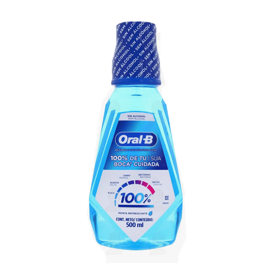 Imagen de Enjuague bucal 100% sin alcohol Oral-B 500ml