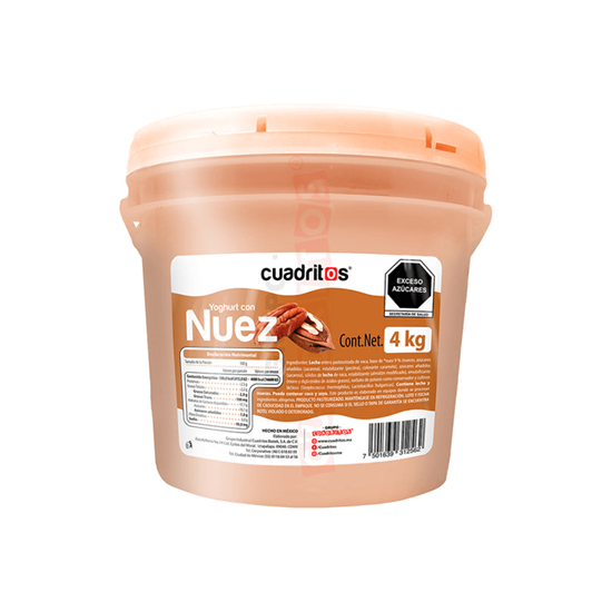 Imagen de Yoghurt con nuez Cuadritos cubeta 4kg