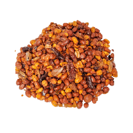 Imagen de Cacahuate español con ajo y chile de árbol a granel