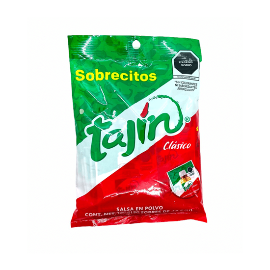 Imagen de Salsa en polvo Tajín clásico bolsa con 30 sobrecitos de 4g c/u