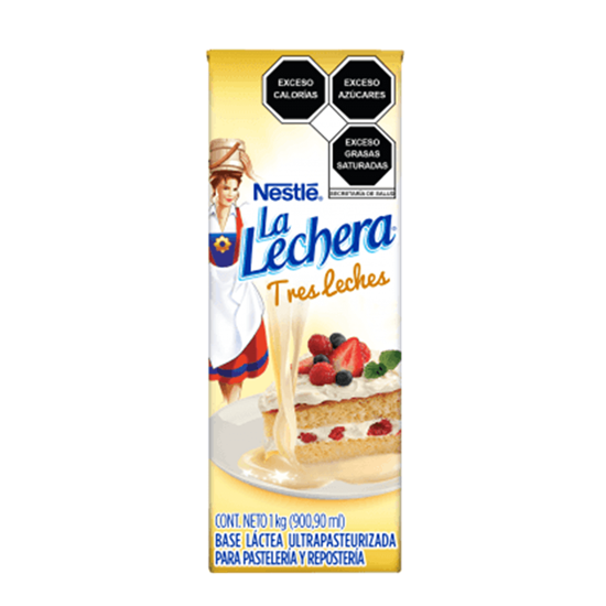 Imagen de Base tres leches Nestlé La Lechera 1kg (900.9ml)