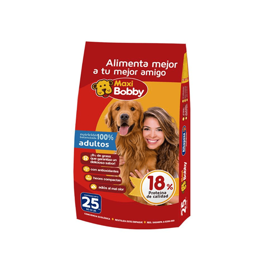 Imagen de Alimento para Perro Maxi Bobby 25kg