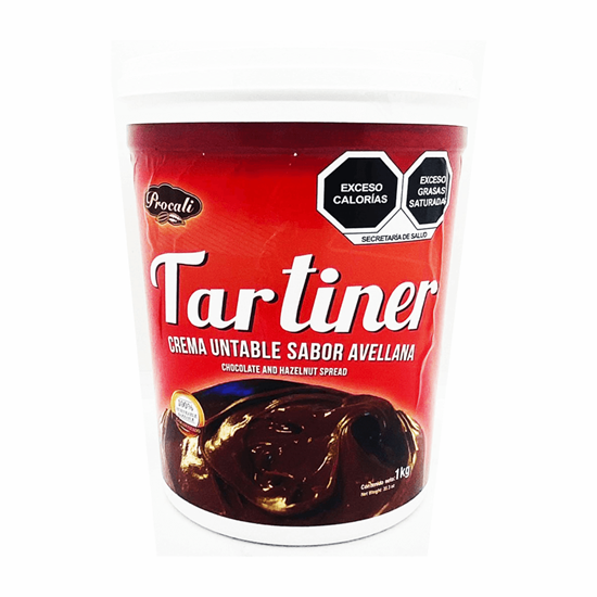 Imagen de Crema untable sabor avellana Tartiner Procali 1kg