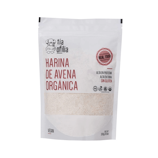 Imagen de Harina de avena orgánica sin gluten Tía Ofilia 300g