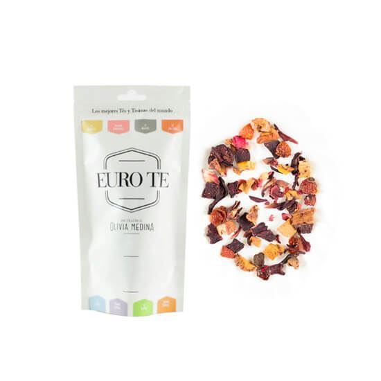 Imagen de Tisana cherry festival (jamaica, cereza agria, pétalos de rosa, frambuesa y cereza negra) Euro Te 100g