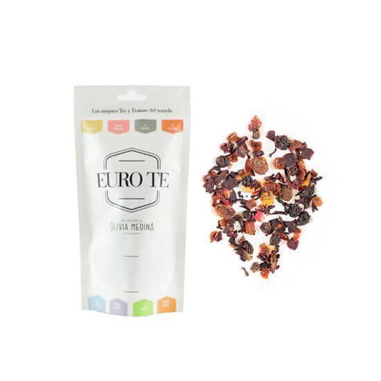 Imagen de Tisana moras de la selva (pasa de corinto, jamaica, pasa sultana, betabel, manzana, fresa, zarzamora y frambuesa) Euro Te 100g