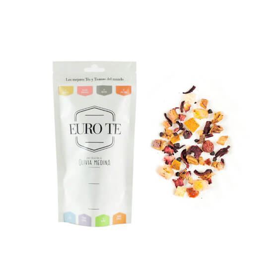 Imagen de Tisana tango mango (manzana, jamaica, baya de sauco y mango cristalizado) Euro Te 100g