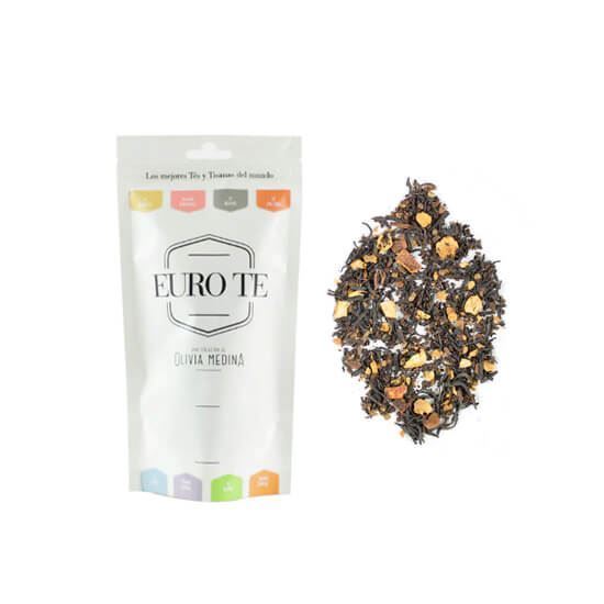 Imagen de Té negro oriental spice (jengibre, cáscara de naranja, canela, clavo y cardamomo) Euro Te 100g