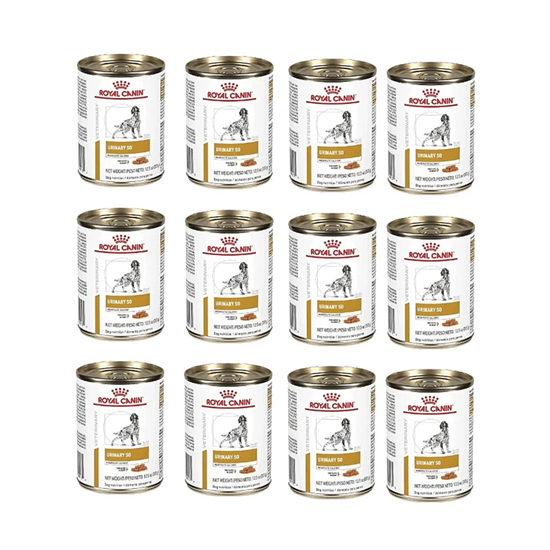 Imagen de Alimento para perro Royal Canin Urinary SO caja de 12 latas de 385g c/u
