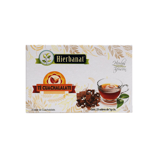 Imagen de Té de cuachalalate Hierbanat 25 sobres de 1g c/u
