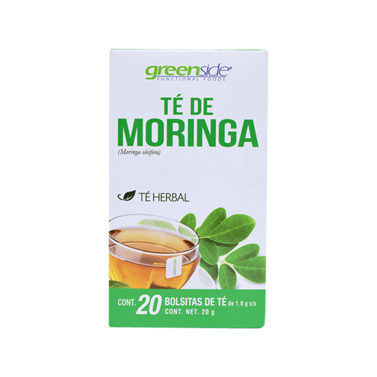 Imagen de Té de moringa Green Side 20 bolsas de 1g c/u
