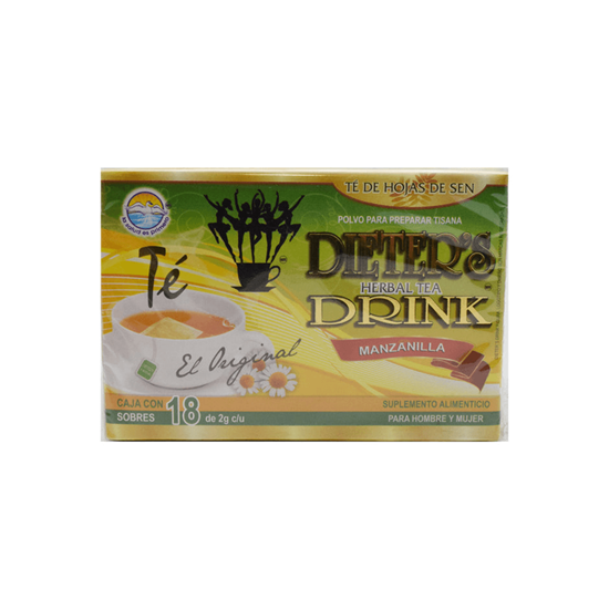 Imagen de Té de manzanilla Dieter's Drink 18 sobres de 2g c/u