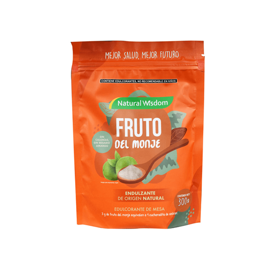 Imagen de Endulzante de origen natural fruto del monje Natural Wisdom 300g